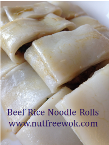 Beef Rice Noodle Rolls, Delicious Dim Sum!