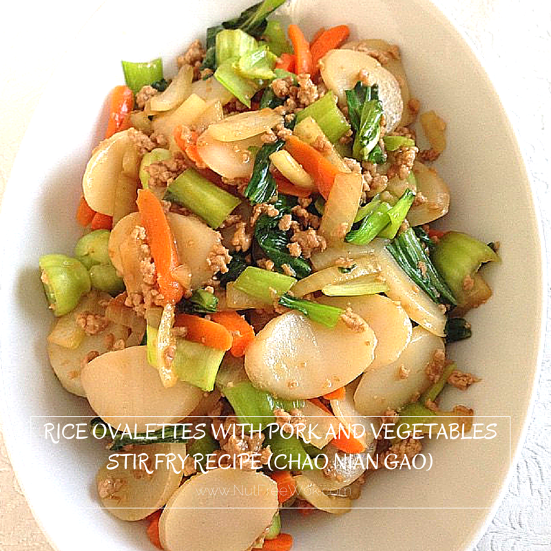 Rice Ovalettes With Pork And Vegetables Stir Fry Recipe Chao Nian Gao,Manhattan Drink Meme