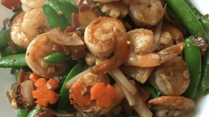 Happiness is a Shrimp Stir Fry with Spring Vegetables Recipe Happiness is a Shrimp Stir Fry with Spring Vegetables Recipe