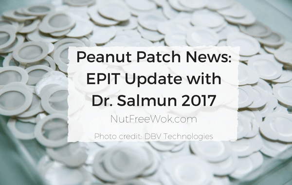 Peanut Patch News- patches Peanut Patch News: EPIT Update with Dr. Salmun 2017