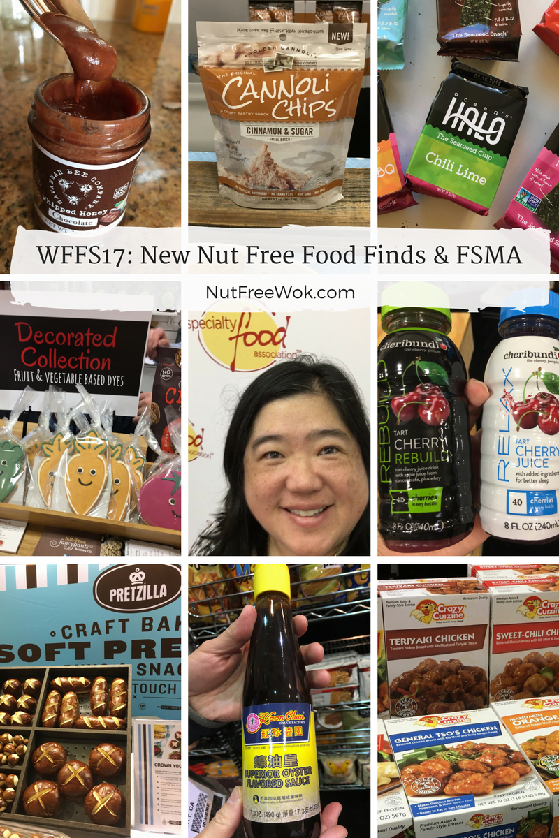 WFFS17: New Nut Free Food Finds & FSMA