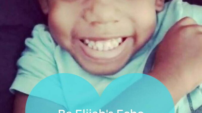 Be Elijah's Echo Elijah's Echo. Elijah Silvera was a precious preschooler with a milk allergy who died after eating a grilled cheese sandwich.
