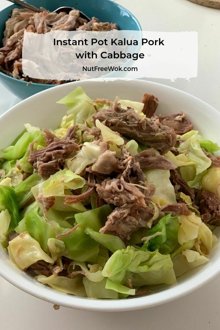Instant Pot Kalua Pork with Cabbage, Top 8 Free