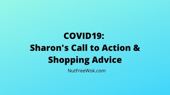COVID19: Sharon's Call to Action & Shopping Advice