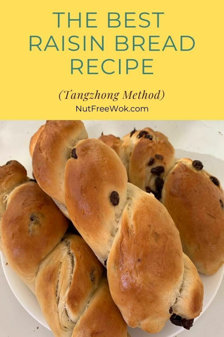 The Best Raisin Bread Recipe (Tangzhong Method) Nut Free Wok